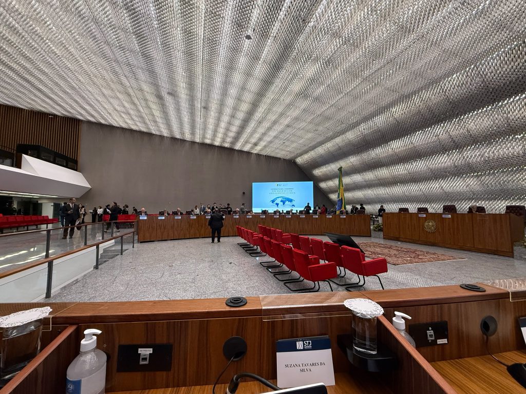 International Congress on the Rule of Law and Judicial Ethics, organizado pelo Superior Tribunal de Justiça do Brasil