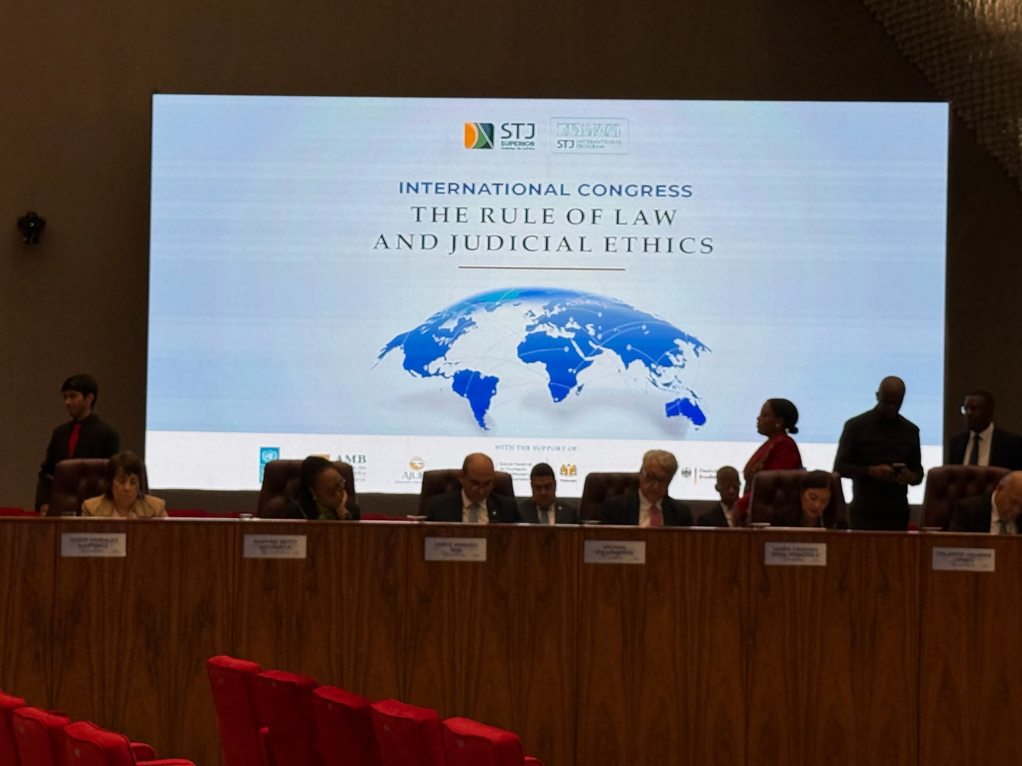International Congress on the Rule of Law and Judicial Ethics, organizado pelo Superior Tribunal de Justiça do Brasil